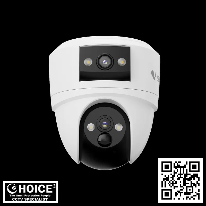 CB2DR|4G AOV Dual Lens Battery Camera 2 VStarcam CB2DR Security Camera