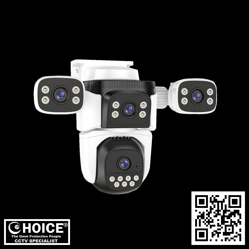 CS621FR | 4MP Four-Lens Security Camera - 360° Panoramic Coverage 2 VStarcam CS621FR-EU-1PK Security Camera