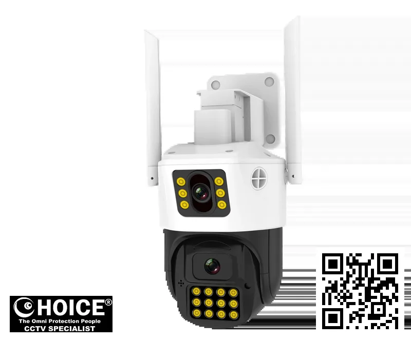 VStarcam CS663DR-None 3MP Dual Lens Outdoor Camera - Split-Screen, PTZ Linkage & IP66 Waterproof 2 VStarcam CS663DR-None Security Camera
