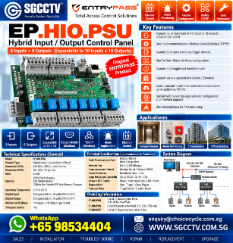 ENTRYPASS EP.HIO.PSU HYBRID I/O CONTROL PANEL OUTPUTS RS485 TCP/IP MODBUS ALARM ELEVATOR CONTROL REPAIR REPLACE 1 ENTRYPASS EP.HIO.PSU HYBRID I/O CONTROL PANEL OUTPUTS RS485 TCP/IP MODBUS ALARM ELEVATOR CONTROL REPAIR REPLACE